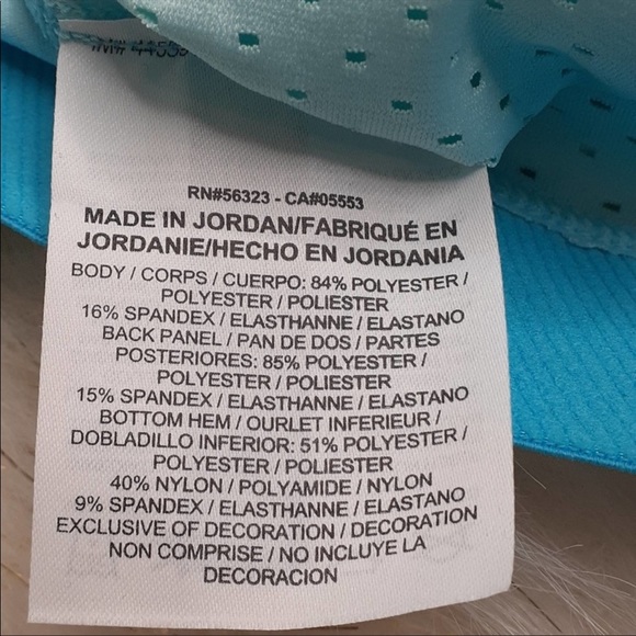 Nike Women's Pro Hypercool Tank Top Still Blue - Picture 8 of 9